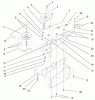 Toro 79104 - 44" Vacuum Bagger, XL Series Lawn Tractors, 2008 (280000001-280999999) Ersatzteile DRIVE COMPONENTS ASSEMBLY