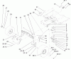 Toro 71223 (16-38XL) - 16-38XL Lawn Tractor, 2004 (240000001-240999999) Ersatzteile STEERING COMPONENT ASSEMBLY