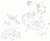 Toro 71225 (16-38HXL) - 16-38HXL Lawn Tractor, 2000 (200000001-200999999) Ersatzteile 38" DECK ENGAGEMENT COMPONENTS ASSEMBLY