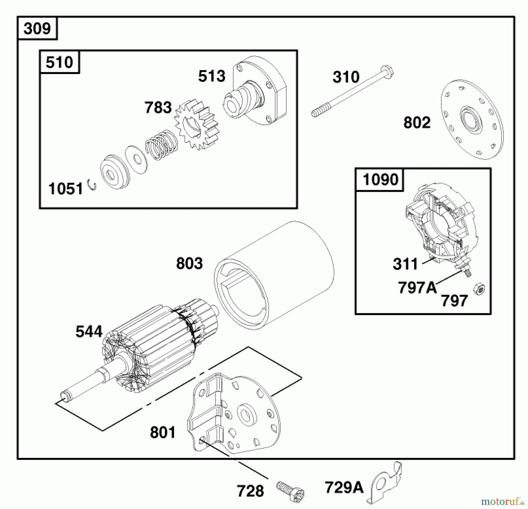 Toro Neu Mowers, Lawn & Garden Tractor Seite 1 71225 (16-38HXL) - Toro 16-38HXL Lawn Tractor, 2000 (200000001-200999999) ENGINE BRIGGS & STRATTON MODEL 28Q777-0690-E1 #8