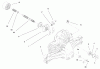 Toro 71225 (16-38HXL) - 16-38HXL Lawn Tractor, 2000 (200000001-200999999) Ersatzteile HYDRO TRANSAXLE ASSEMBLY #2