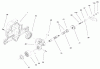 Toro 71225 (16-38HXL) - 16-38HXL Lawn Tractor, 2000 (200000001-200999999) Ersatzteile HYDRO TRANSAXLE ASSEMBLY #4