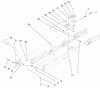 Toro 71225 (16-38HXL) - 16-38HXL Lawn Tractor, 2000 (200000001-200999999) Ersatzteile TRACTION CLUTCHING COMPONENTS ASSEMBLY