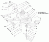 Toro 71227 (16-38HXL) - 16-38HXL Lawn Tractor, 2001 (210000001-210999999) Ersatzteile 38" DECK ASSEMBLY