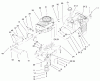 Toro 71227 (16-38HXL) - 16-38HXL Lawn Tractor, 2001 (210000001-210999999) Ersatzteile OHV ENGINE SYSTEM ASSEMBLY