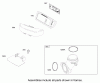 Toro 71242 (16-38HXLE) - 16-38HXLE Lawn Tractor, 2002 (220010001-220999999) Ersatzteile AIR CLEANER ASSEMBLY BRIGGS AND STRATTON MODEL 286H77-0121-E1