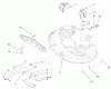Toro 71242 (16-38HXLE) - 16-38HXLE Lawn Tractor, 2002 (220010001-220999999) Ersatzteile DECK ENGAGEMENT ASSEMBLY