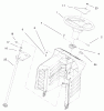 Toro 71242 (16-38HXLE) - 16-38HXLE Lawn Tractor, 2002 (220010001-220999999) Ersatzteile FIXED STEERING ASSEMBLY