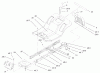 Toro 71242 (16-38HXLE) - 16-38HXLE Lawn Tractor, 2002 (220010001-220999999) Ersatzteile FRAME AND BODY ASSEMBLY