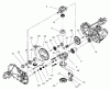 Toro 71242 (16-38HXLE) - 16-38HXLE Lawn Tractor, 2002 (220010001-220999999) Ersatzteile GEAR ASSEMBLY