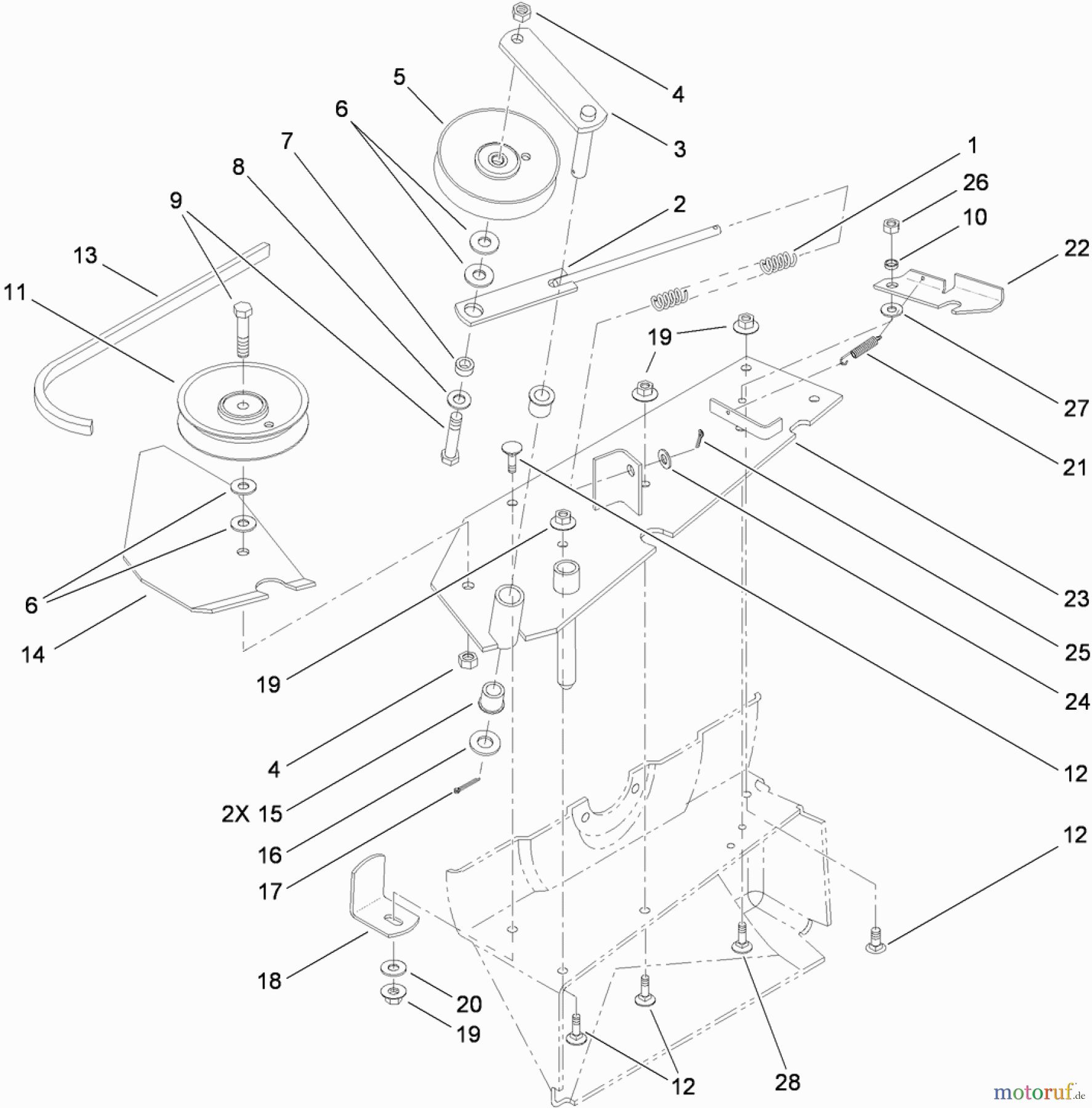 Toro Neu Accessories, Mower 79104 - Toro 44