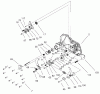 Toro 71228 (17-44HXL) - 17-44HXL Lawn Tractor, 2001 (210000001-210999999) Ersatzteile HOUSING AND BEARING ASSEMBLY