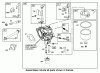 Toro 71228 (17-44HXL) - 17-44HXL Lawn Tractor, 2002 (220010001-220999999) Ersatzteile CARBURETOR ASSEMBLY ENGINE BRIGGS AND STRATTON MODEL 31F777-0123-E1