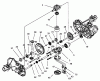 Toro 71228 (17-44HXL) - 17-44HXL Lawn Tractor, 2002 (220010001-220999999) Ersatzteile GEAR ASSEMBLY