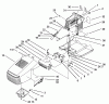 Toro 71228 (17-44HXL) - 17-44HXL Lawn Tractor, 2002 (220010001-220999999) Ersatzteile HOOD AND TOWER ASSEMBLY