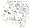 Toro 71228 (17-44HXL) - 17-44HXL Lawn Tractor, 2003 (230000001-230999999) Ersatzteile SPINDLE AND BLADE ASSEMBLY