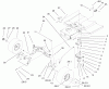 Toro 71233 (17-44HXL) - 17-44HXL Indy Special Edition Lawn Tractor, 2001 (210000001-210999999) Ersatzteile STEERING ASSEMBLY #1