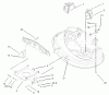 Toro 71243 (17-38HXLE) - 17-38HXLE Lawn Tractor, 2004 (240000001-240999999) Ersatzteile 38IN DECK ENGAGEMENT ASSEMBLY