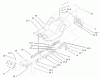 Toro 71243 (17-38HXLE) - 17-38HXLE Lawn Tractor, 2004 (240000001-240999999) Ersatzteile FRAME AND BODY ASSEMBLY