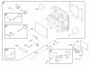 Toro 71245 (14-38HXLE) - 14-38HXLE Lawn Tractor, 2003 (230000001-230999999) Ersatzteile CYLINDER HEAD ASSEMBLY ENGINE BRIGGS AND STRATTON MODEL 280H07-0160-E1