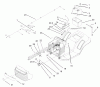 Toro 71245 (14-38HXLE) - 14-38HXLE Lawn Tractor, 2003 (230000001-230999999) Ersatzteile ELECTRICAL ASSEMBLY