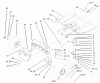 Toro 71245 (14-38HXLE) - 14-38HXLE Lawn Tractor, 2003 (230000001-230999999) Ersatzteile STEERING ASSEMBLY