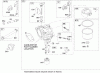 Toro 71245 (14-38HXLE) - 14-38HXLE Lawn Tractor, 2004 (240000001-240999999) Ersatzteile CARBURETOR ASSEMBLY BRIGGS AND STRATTON MODEL 280H07-0160-E1