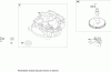 Toro 71245 (14-38HXLE) - 14-38HXLE Lawn Tractor, 2004 (240000001-240999999) Ersatzteile CRANKCASE ASSEMBLY BRIGGS AND STRATTON MODEL 280H07-0160-E1