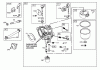 Toro 71246 (XL 380H) - XL 380H Lawn Tractor, 2007 (270000001-270999999) Ersatzteile CARBURETOR ASSEMBLY BRIGGS AND STRATTON 286H77-0165-E1