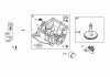Toro 71246 (XL 380H) - XL 380H Lawn Tractor, 2007 (270000001-270999999) Ersatzteile CRANKCASE ASSEMBLY BRIGGS AND STRATTON 286H77-0165-E1