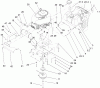 Toro 71246 (XL 380H) - XL 380H Lawn Tractor, 2007 (270000001-270999999) Ersatzteile ENGINE ASSEMBLY