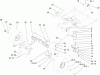 Toro 71246 (XL 380H) - XL 380H Lawn Tractor, 2007 (270000001-270999999) Ersatzteile STEERING ASSEMBLY
