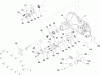 Toro 71252 (XL 380H) - XL 380H Lawn Tractor, 2010 (310000001-310002000) Ersatzteile SIDE HOUSING AND BEARING ASSEMBLY TRANSAXLE NO. 104-1760