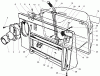 Toro 79117 - 38" Easy Empty Bagger, XL Series Lawn Tractors, 2010 (310000001-310999999) Ersatzteile EASY-EMPTY GRASS CATCHER ASSEMBLY