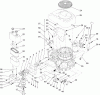 Toro 71254 (XLS 380) - XLS 380 Lawn Tractor, 2011 (311000001-311999999) Ersatzteile CARBURETOR, STARTER AND FAN SHROUD ASSEMBLY