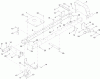 Toro 71254 (XLS 380) - XLS 380 Lawn Tractor, 2011 (311000001-311999999) Ersatzteile FRAME ASSEMBLY