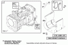 Toro 71282 (17-44HXLE) - 17-44HXLE Lawn Tractor, 2001 (210000001-210999999) Ersatzteile ENGINE BRIGGS & STRATTON MODEL 312777-0128-E1 #1