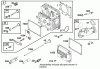 Toro 71282 (17-44HXLE) - 17-44HXLE Lawn Tractor, 2001 (210000001-210999999) Ersatzteile ENGINE BRIGGS & STRATTON MODEL 312777-0128-E1 #2