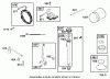 Toro 71282 (17-44HXLE) - 17-44HXLE Lawn Tractor, 2001 (210000001-210999999) Ersatzteile ENGINE BRIGGS & STRATTON MODEL 312777-0128-E1 #6
