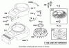 Toro 71282 (17-44HXLE) - 17-44HXLE Lawn Tractor, 2001 (210000001-210999999) Ersatzteile ENGINE BRIGGS & STRATTON MODEL 312777-0128-E1 #8