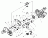 Toro 71282 (17-44HXLE) - 17-44HXLE Lawn Tractor, 2001 (210000001-210999999) Ersatzteile GEAR ASSEMBLY