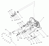 Toro 71282 (17-44HXLE) - 17-44HXLE Lawn Tractor, 2001 (210000001-210999999) Ersatzteile HOUSING & BEARING ASSEMBLY