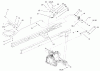 Toro 71282 (17-44HXLE) - 17-44HXLE Lawn Tractor, 2001 (210000001-210999999) Ersatzteile HYDRO TRANSAXLE CONTROLS/NMIR ASSEMBLY