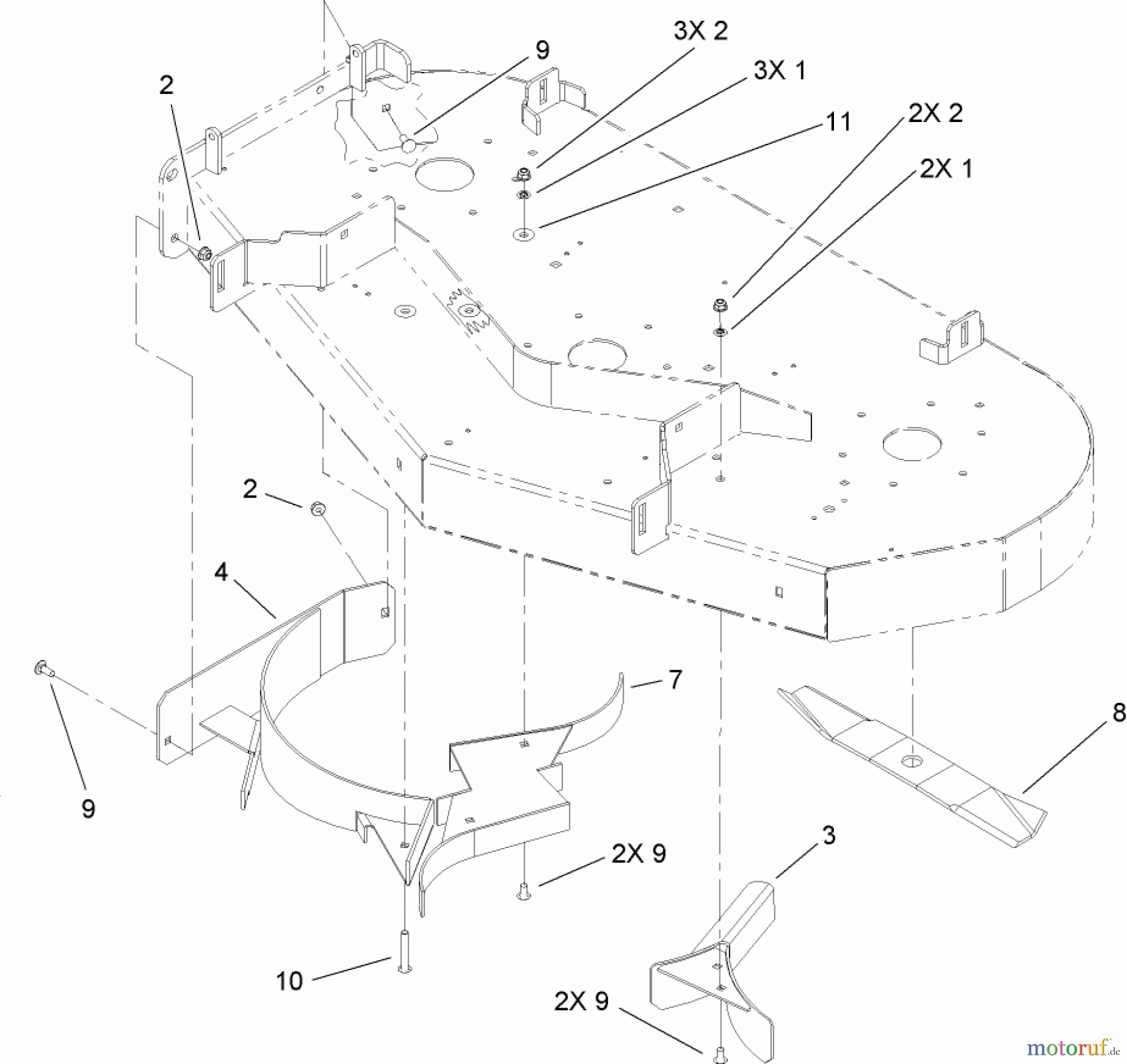  Toro Neu Accessories, Mower 79154 - Toro 48