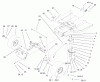 Toro 71282 (17-44HXLE) - 17-44HXLE Lawn Tractor, 2001 (210000001-210999999) Ersatzteile STEERING ASSEMBLY #1
