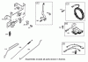 Toro 71283 (17-44HXLE) - 17-44HXLE Lawn Tractor, 2002 (220010001-220999999) Ersatzteile GOVERNOR ASSEMBLY ENGINE BRIGGS AND STRATTON MODEL 31F777-0123-E1