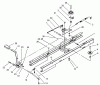 Toro 71283 (17-44HXLE) - 17-44HXLE Lawn Tractor, 2002 (220010001-220999999) Ersatzteile TRACTION AND BRAKE ASSEMBLY