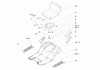 Toro 71285 (18-44HXLE) - 18-44HXLE Lawn Tractor, 2004 (240000001-240999999) Ersatzteile REAR BODY AND SEAT ASSEMBLY