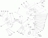 Toro 71286 (XL 440H) - XL 440H Lawn Tractor, 2007 (270000001-270999999) Ersatzteile STEERING ASSEMBLY