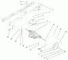 Toro 71300 (12-32XL) - 12-32XL Lawn Tractor, 2000 (200000001-200999999) Ersatzteile 5 SPEED TRANSAXLE ASSEMBLY